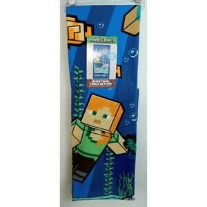 Minecraft Super Soft Beach Towel 27" x 54" 100% Polyester